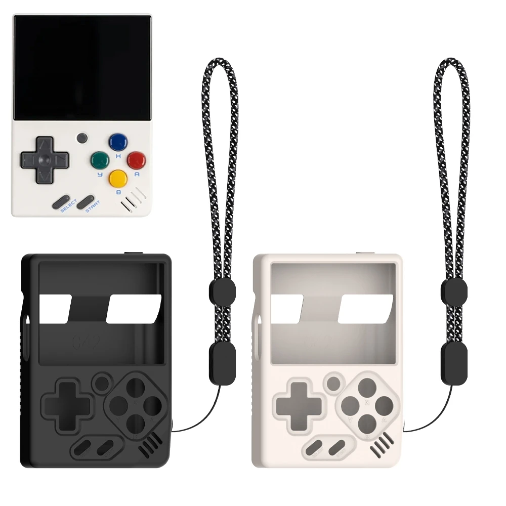 ​ Силиконовый защитный чехол для игровой консоли Miyoo mini V4 защита от падения