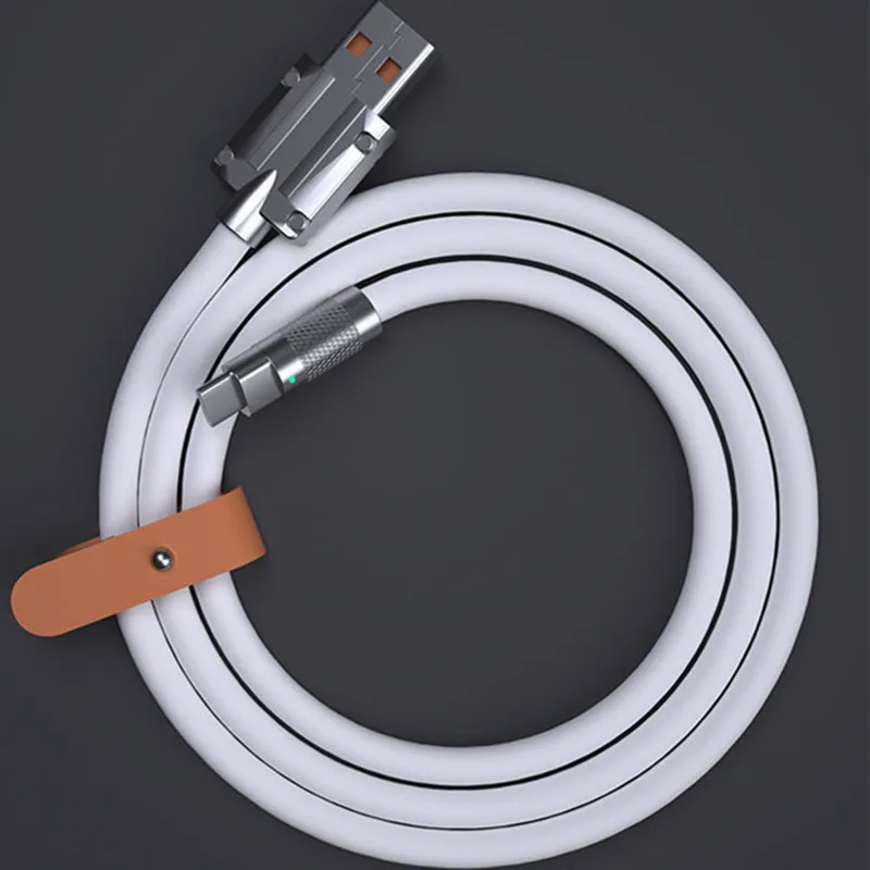 

1m 120W 6A Super Fast Charging Data Cable USB to Type C Micro USB Cable For Samsung Huawei Xiaomi All Phones Power Bank Cables