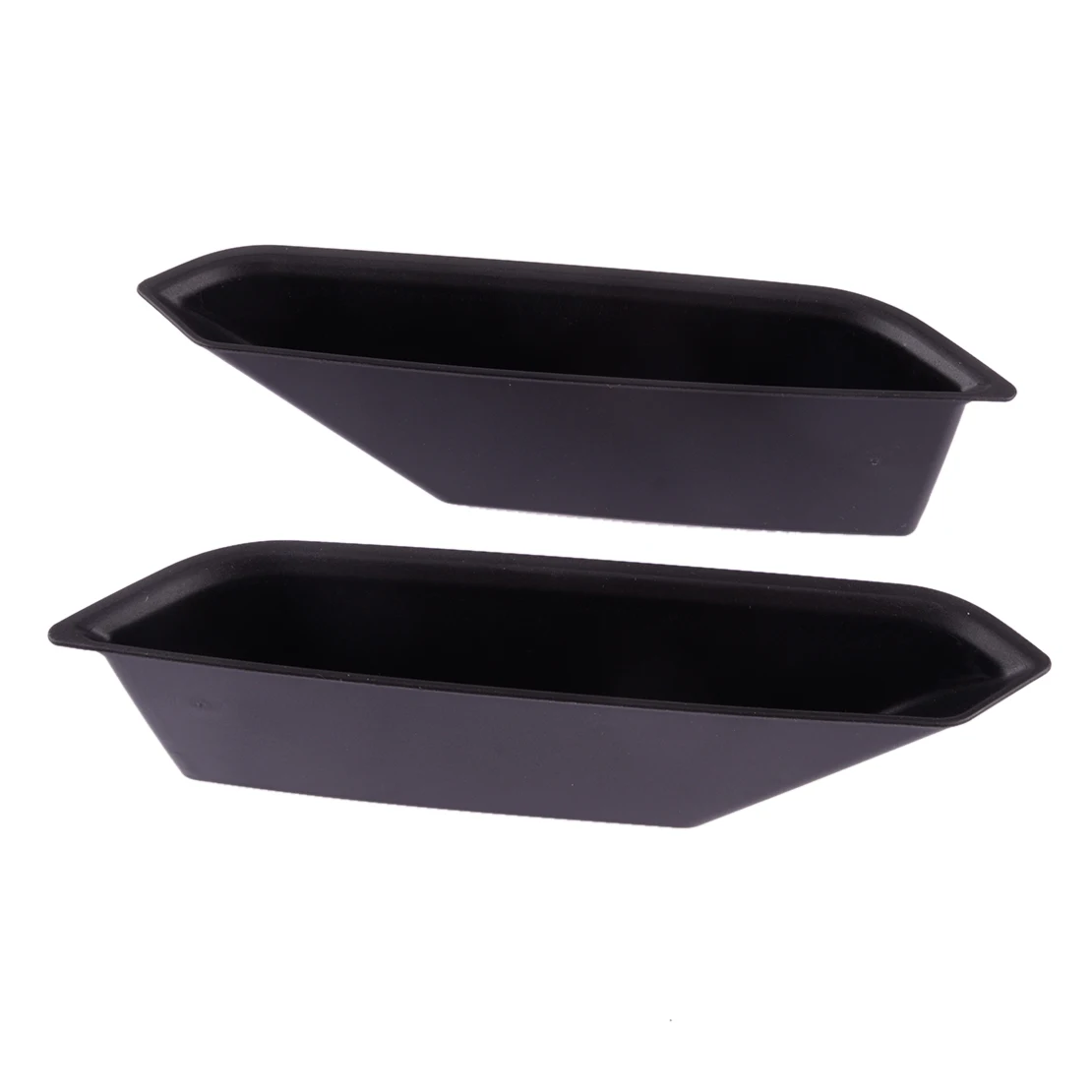 

NEW 2Pcs Car Interior Front Door Side Armrest Storage Box Fit For Ford Bronco 2 Door 2021 2022 Black