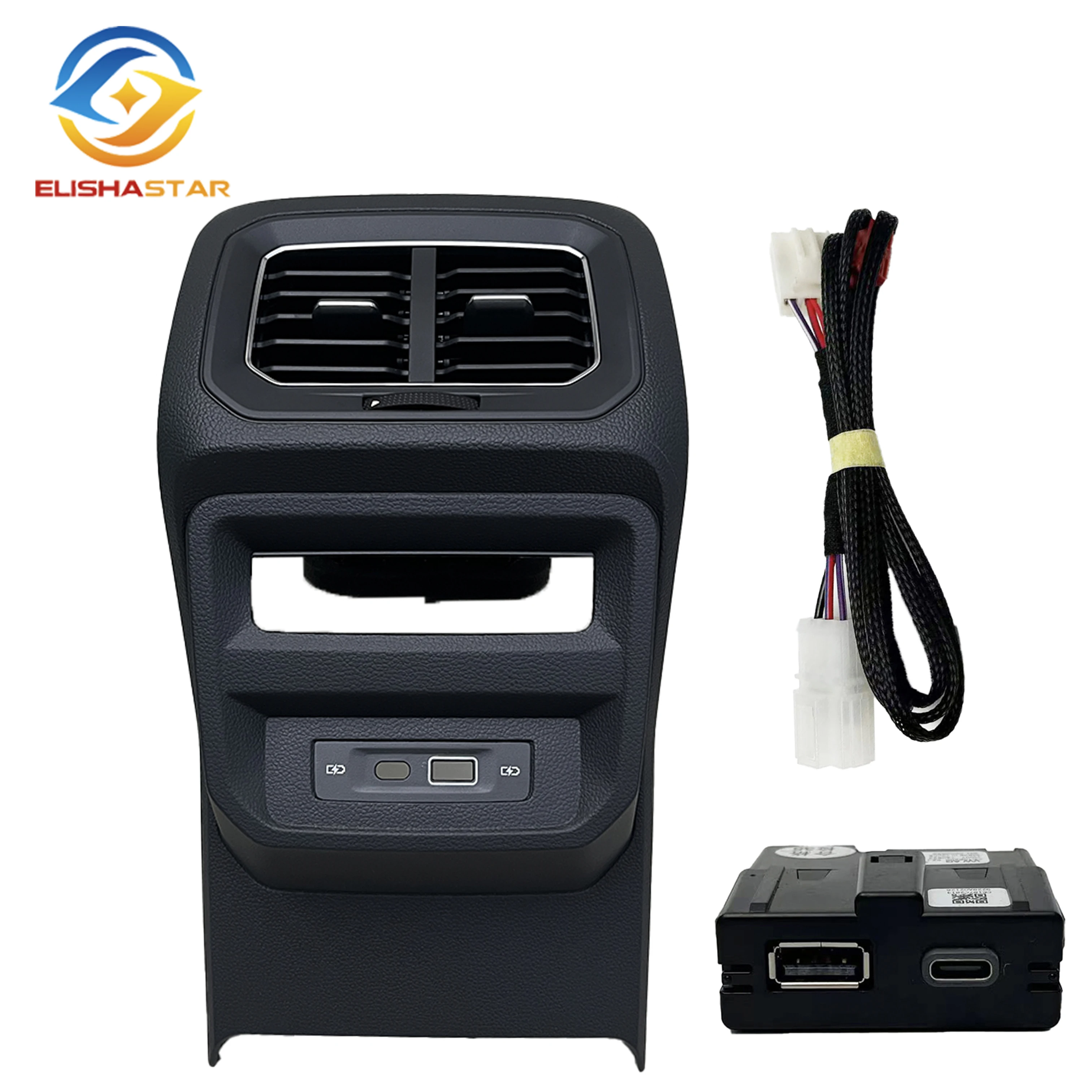 Для VW Tiguan L MK2 2017 2018 5NG 819 203 задний воздуховыпускной отверстие накладка рамка