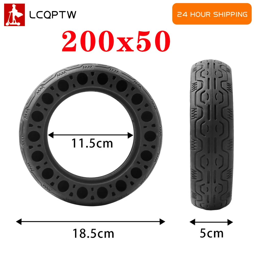 Твердые Амортизаторы 200x50 8x2t Для Заднего Колеса Электрического Скутера Speedway Mini 4