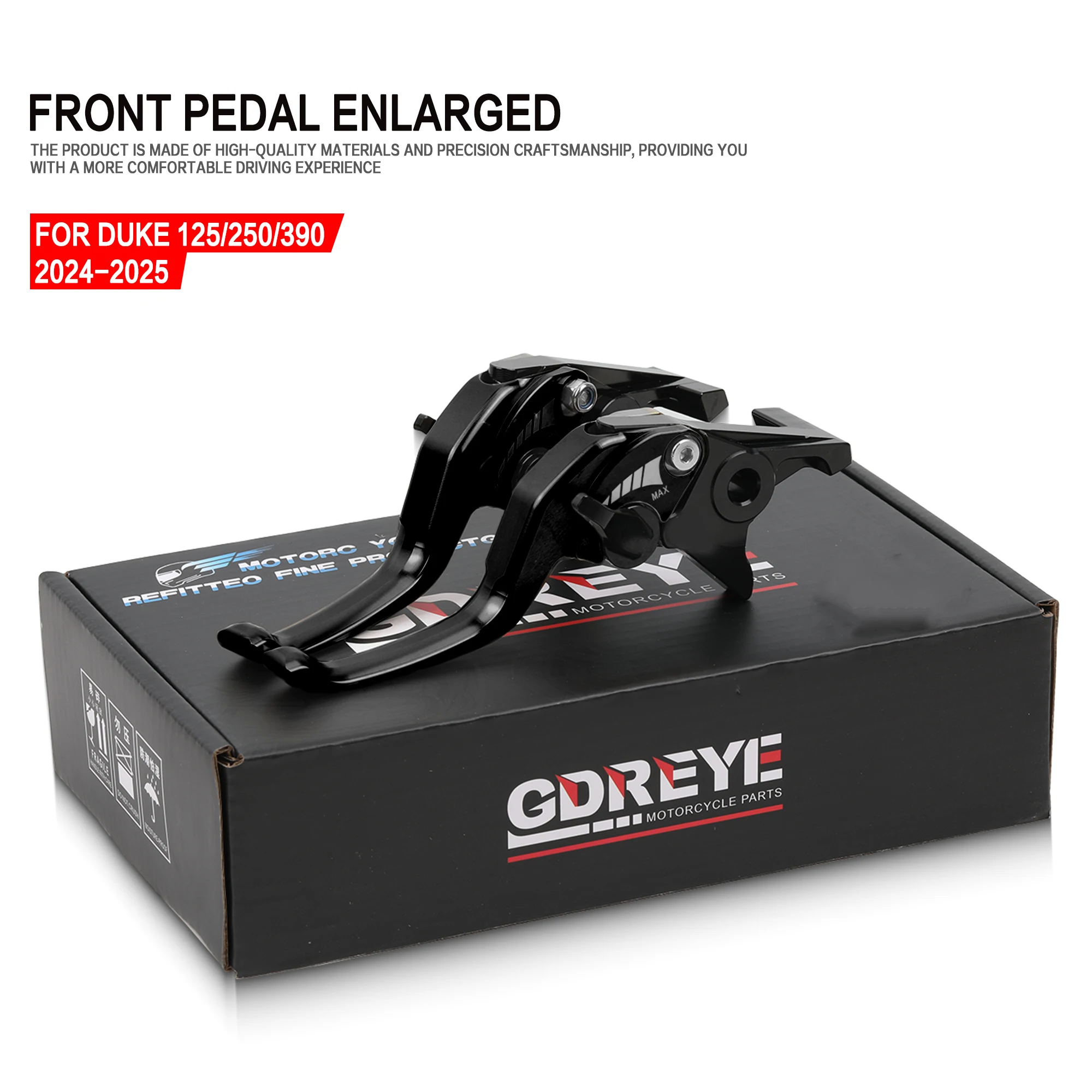 

Для 390 250 125 Duke 2024 2025 мотоцикла DUKE 390 Регулируемый короткий тормозной рычаг сцепления Передние рычаги сцепления Ручки управления