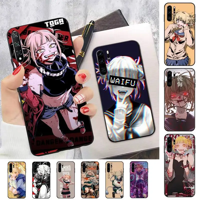 

Anime Himiko Toga Waifu Phone Case for Huawei P30 40 20 10 8 9 lite pro plus Psmart2019