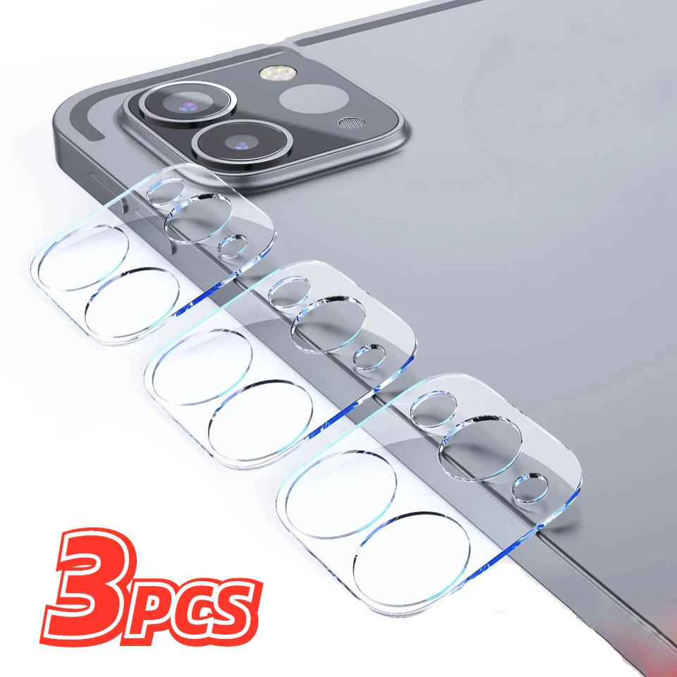 

3PCS For Apple Ipad Pro 2020 Back Camera Tempered Glass Screen Protectors Rear Lens Protective Films For Ipad Pro 2020