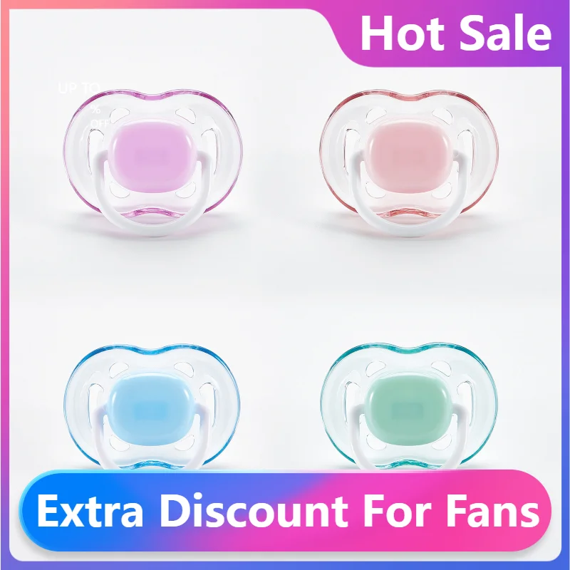 

Fashion New 1pcs Baby Silicone Pacifier Soothing Infants Bite Chew Supplies Newborn Comfort Appease Nipple Flat Teat Pacifiers