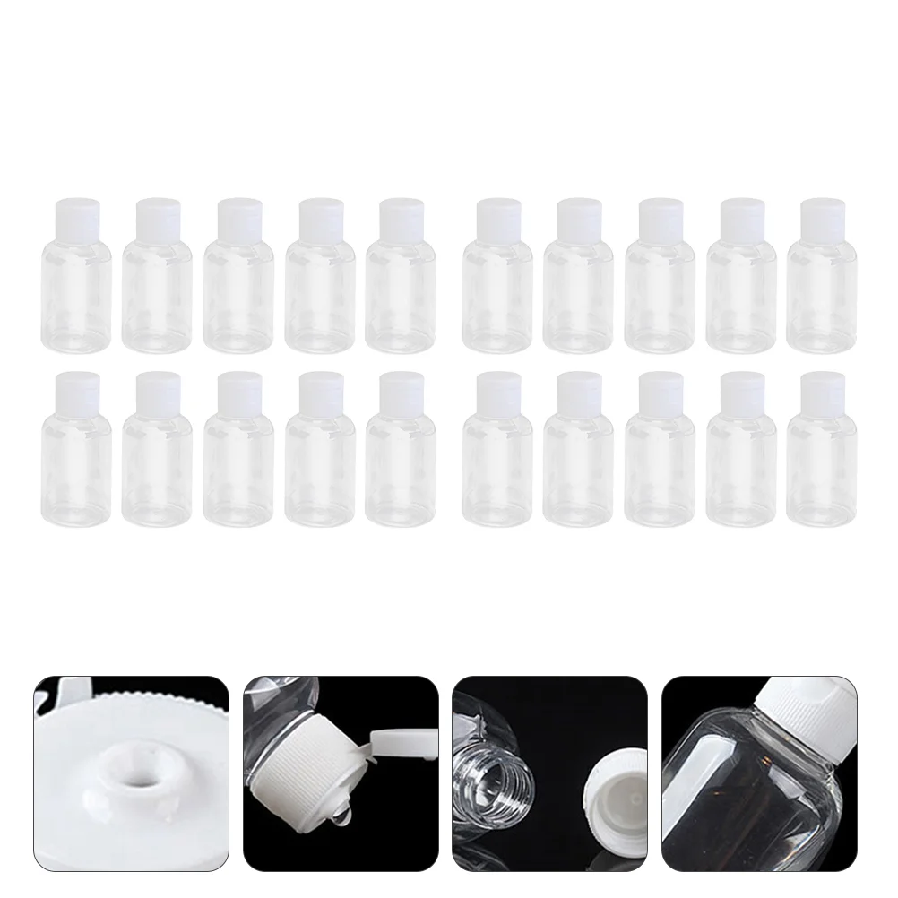 

Bottles Bottle Travel Empty Containers Clamshell Mini 90Ml Liquids Forstorage Container Dispenser Squeeze Refillable Small