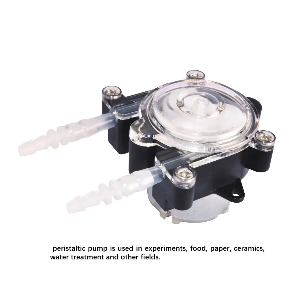 

Rustproof Waterproof Peristaltic Pump Lightweight Strong Suction Practical Viscous Liquid Pumps Stable Water Rotary Tool