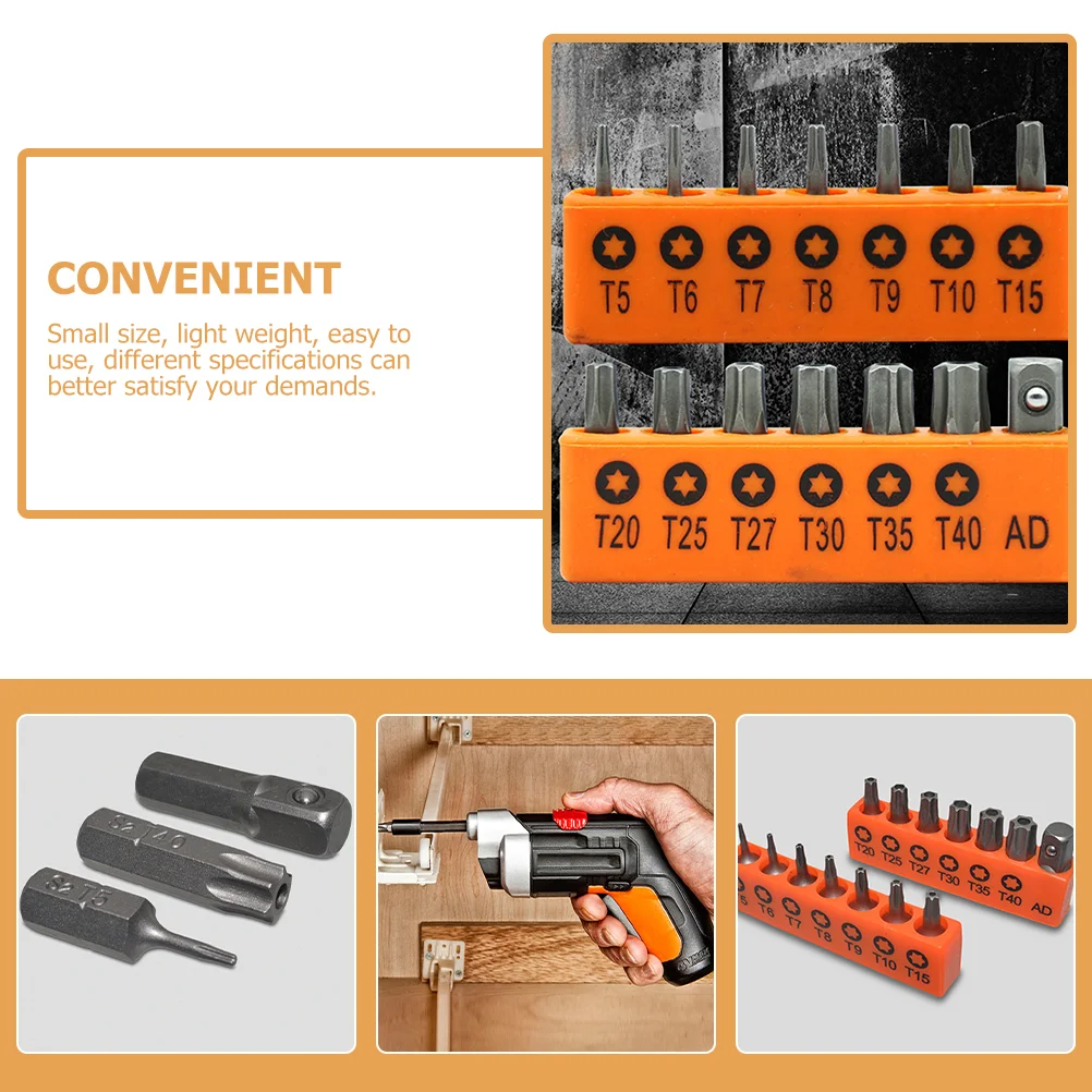 1 комплект отверток с головкой стальные биты со звездами тампера высокой