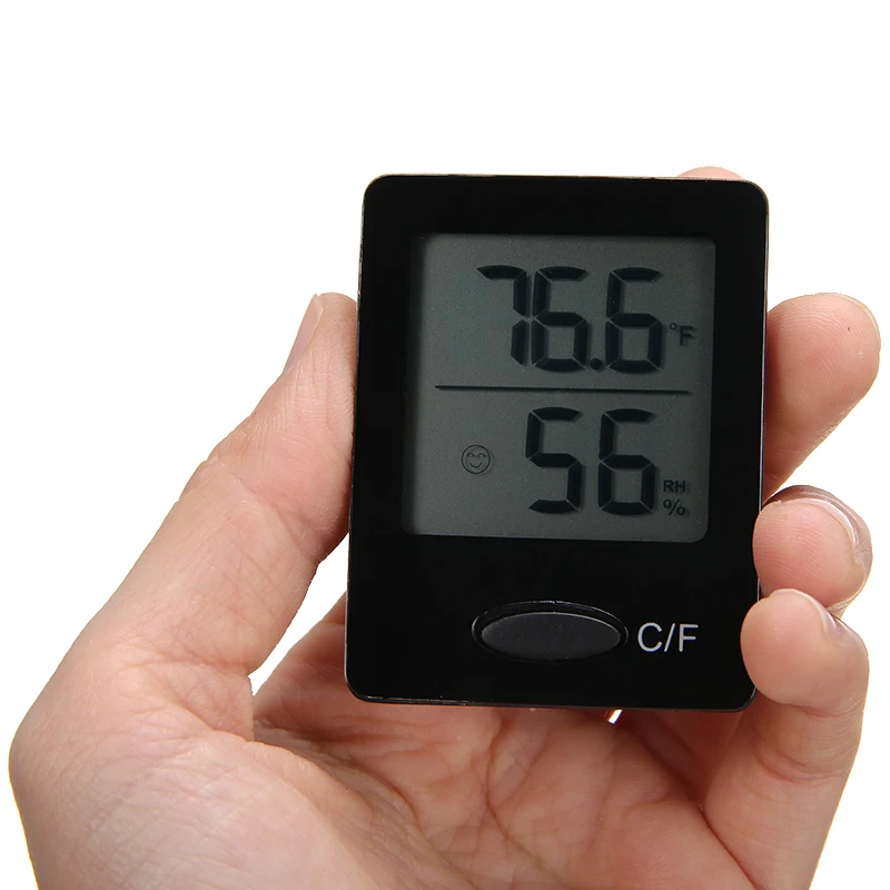new arrival digital thermometer hygrometer wireless temp sensor monitor mini indoor electronic temperature humidity meter free global shipping