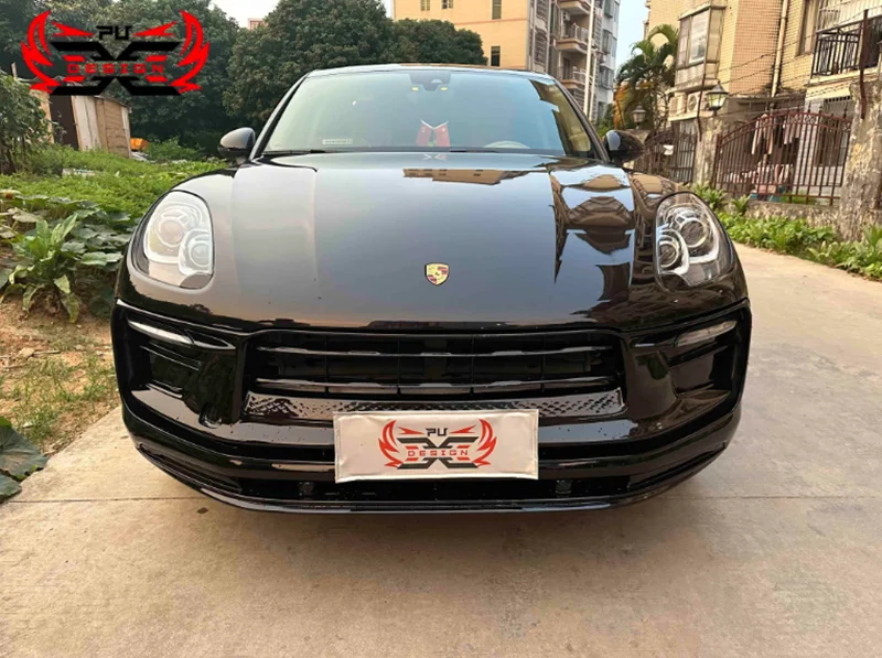 2014-2017 обновление 2018-2023 macan PP передний бампер задний решетка для Porsche 95b. 3 комплект