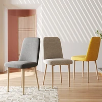 dining table chair home modern minimalist student desk stool backrest dining room bedroom study nordic light luxury meal