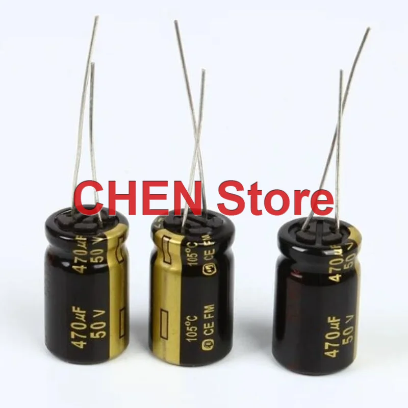 50 шт.лот, оригинальные электролитические конденсаторы Matsushita FM 470UF 50V 12.5X20MM 105C 50V470UF, бесплатная доставка (art.: 3920dc4825c66) - 3920dc4825c66