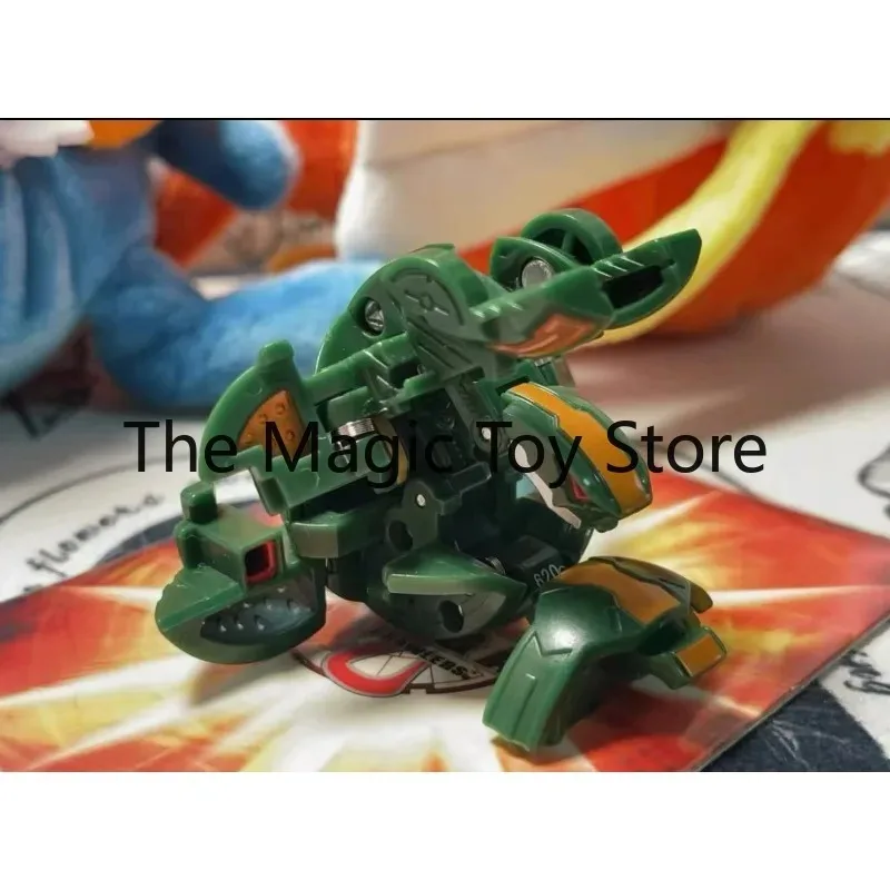 Фото Оригинальные фигурки и коллекционные игрушки Bakugan Bakutech Friendship Warriors: Ген-единорог-дракон, Пылающий огненный дракон. №2
