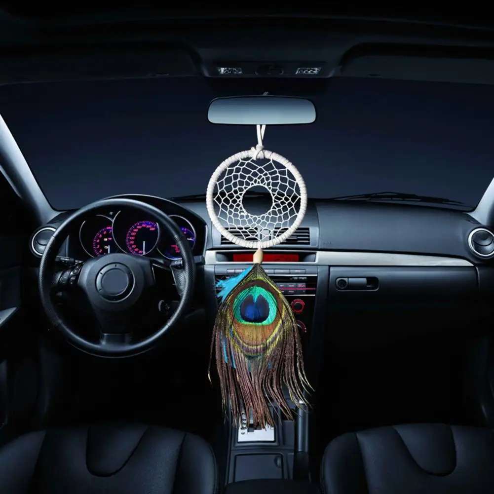 

Chic Gift-giving Dreamcatcher Dreamcatcher Pendant Long Lasting Car Charm