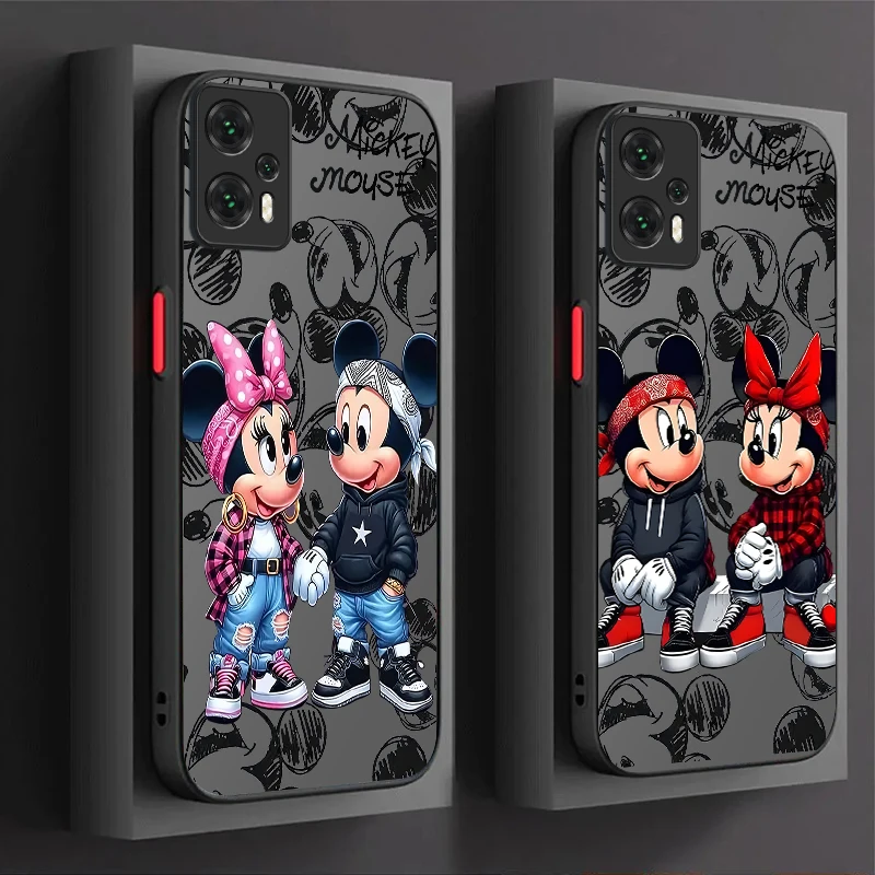 Чехол для Xiaomi 13T 12T 11T 10T 13 12 11 Lite с изображением Микки и Минни