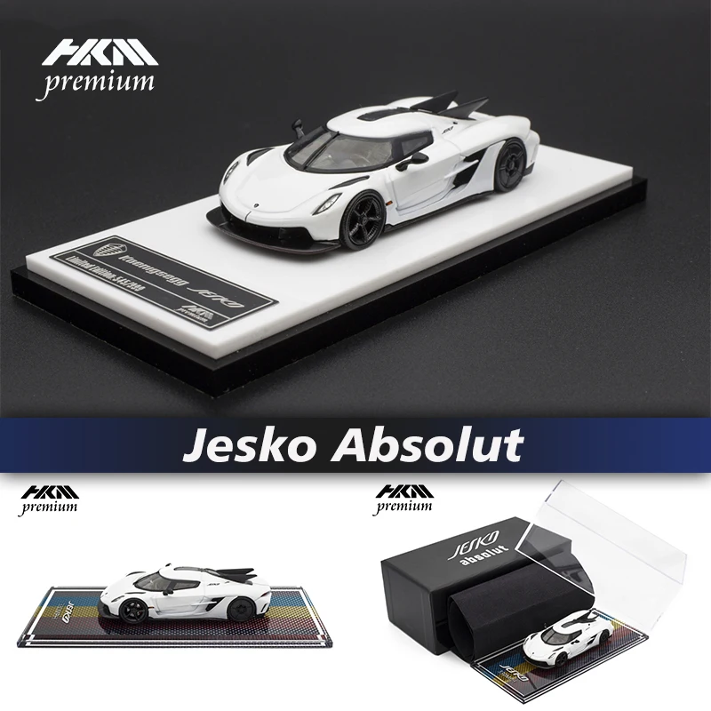 

HKM 1:64 Jesko Absolut High-Speed Performance Version Alloy Diorama Car Model Collection Miniature Carros Toys In Stock