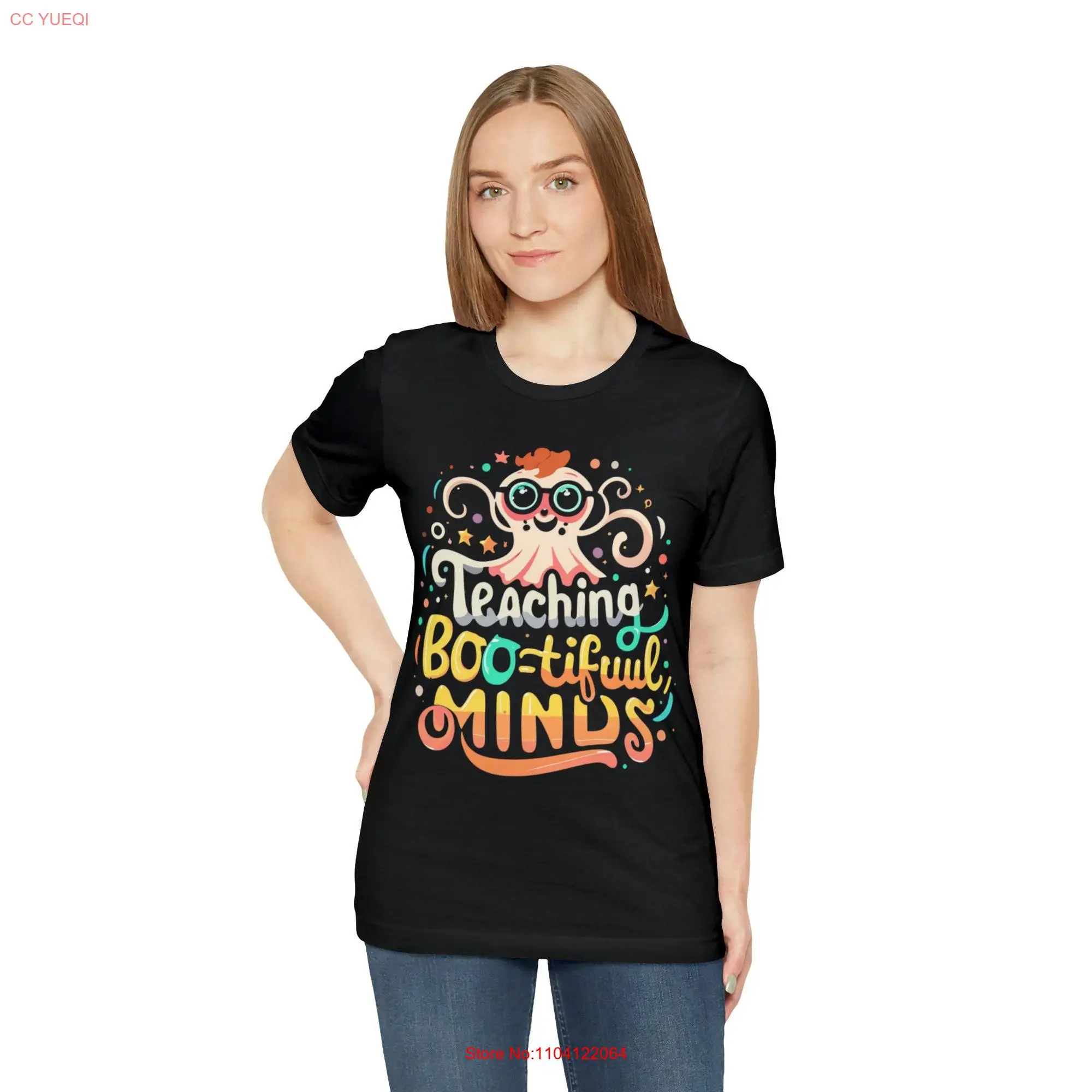 Обучающая ужасная футболка Boo tiful Minds Веселая на Хэллоуин забавная Ретро с