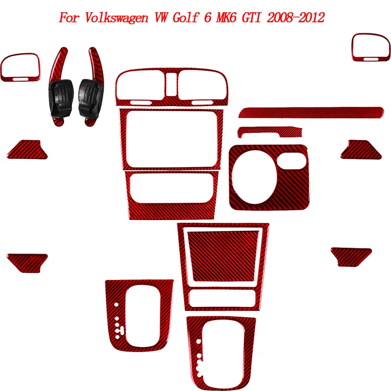 

Для Volkswagen VW Golf 6 MK6 GTI 2008-2012 Автомобильный интерьер из углеродного волокна левый и правый воздуховыпускные отверстия подождите наклейки автомобильные аксессуары