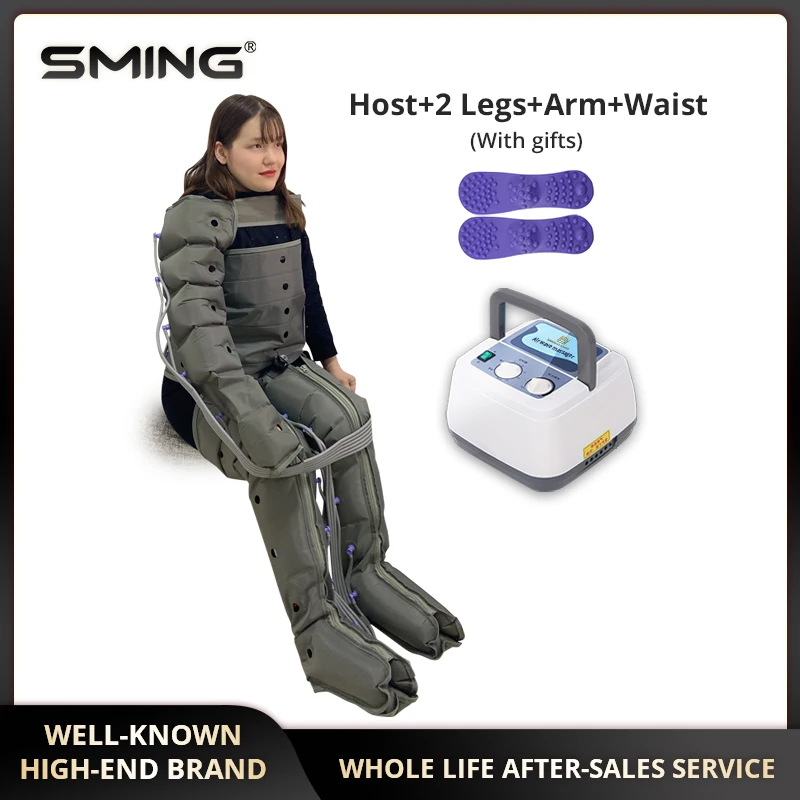 Новая усовершенствованная дышащая 6-полостная Воздушная волна Массажная рука