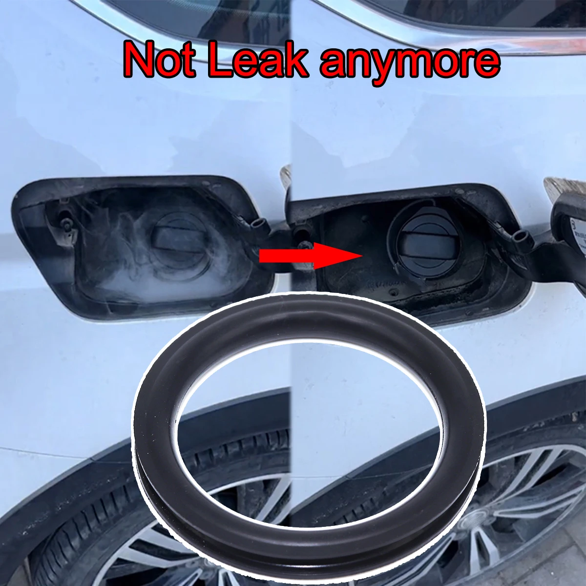 

Крышка газа замена уплотнения для VW AUDI SKODA SEAT 1K 0201557 Ремонт заливной горловины топливного бака V-образное уплотнительное кольцо Резиновая прокладка Шайба 55x5 мм