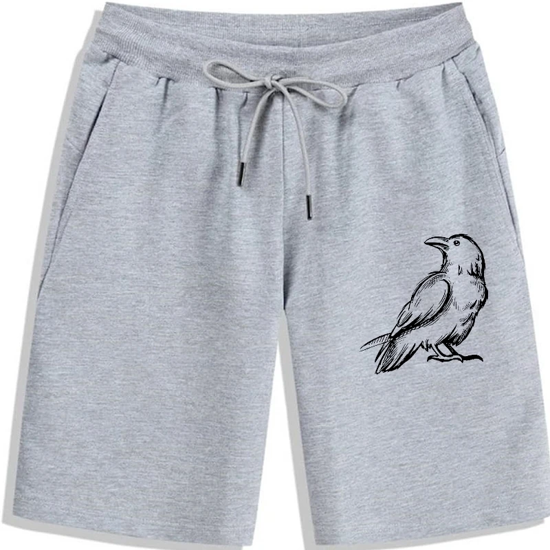 

Raven Sketch mens Men's shorts Shorts man