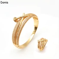 donia jewelry luxury aaa zircon cross bracelet ladies ring bracelet fashion personality luxury creative jewelry