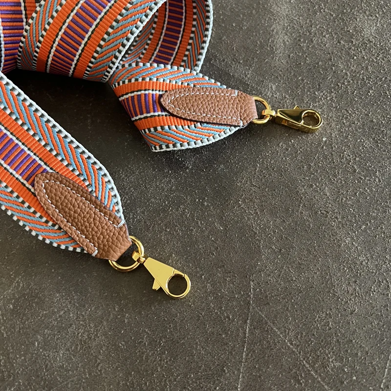 2-inch Wide Latest Canvas Belt Shoulder Strap Is Applicable To Kelly Bag Picotin Bag Shoulder Strap Accessories Steel Buckle