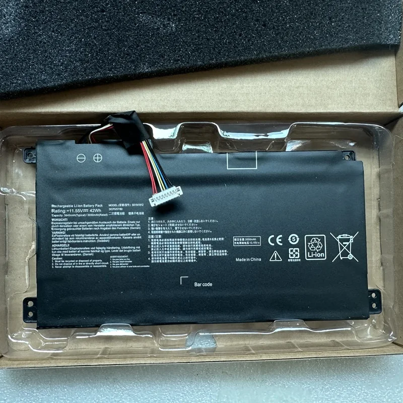 Фото C31N1912 B31N1912 Аккумулятор для ноутбука Asus VivoBook 14 E410MA-EK018TS EK026TS L410MA F414MA E510MA E510KA R429MA 0B200- 03680200 №3