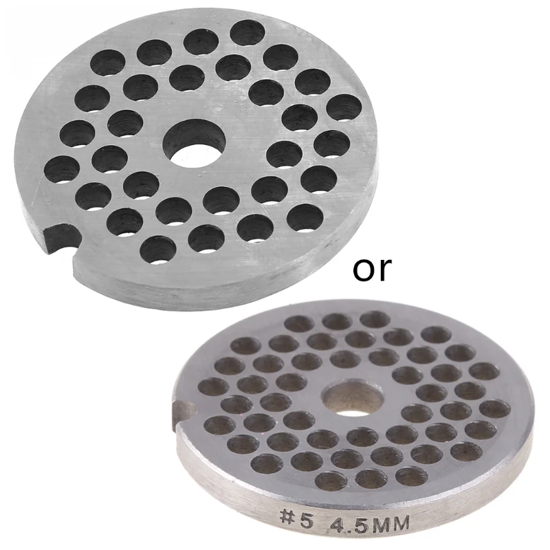 

3/4.5/6/12mm Hole For Choice Stainless Steel Meat Grinder Disc for Type 5 Grinde Drop Shipping