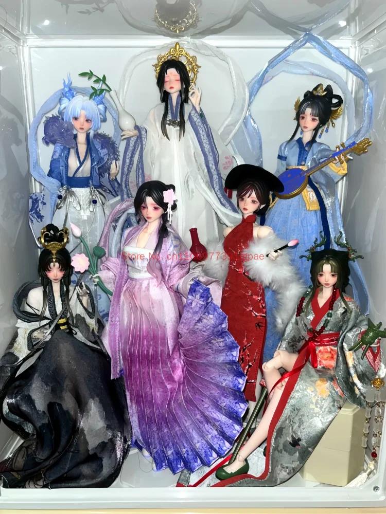 Фото Новинка! Серия «Трепещущий Ветер» Moon Series 1/6 BJD: Фигурки-сюрпризы (Blind Box) — Аниме-куклы, настольные украшения, игрушки, подарки №1