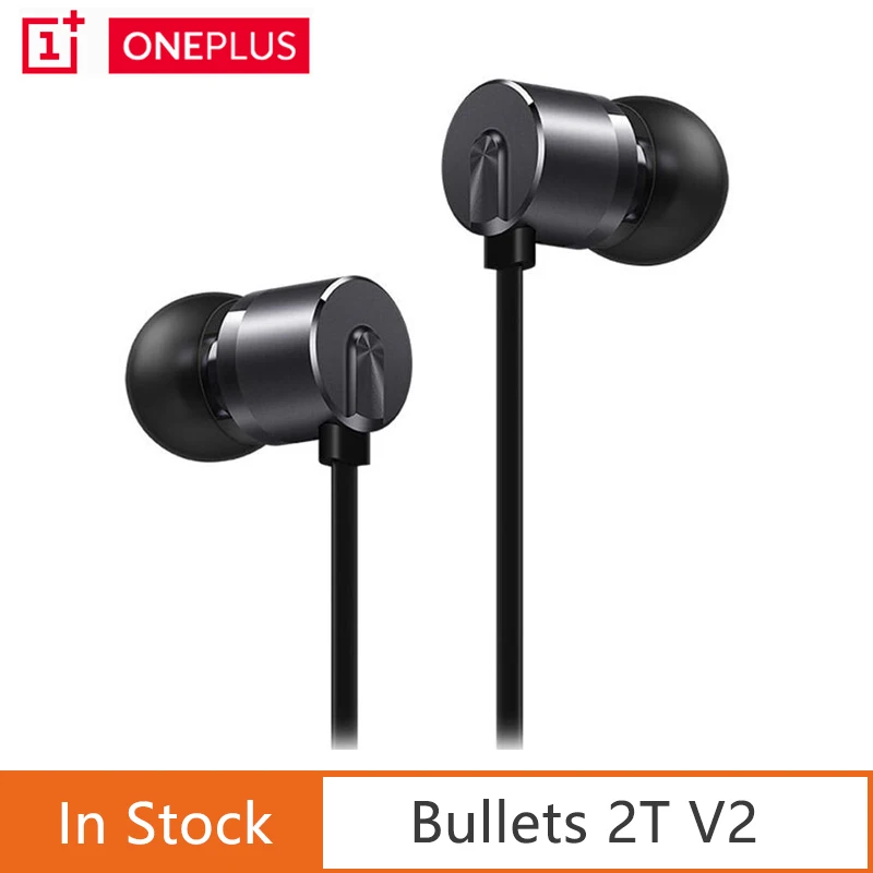 

OnePlus Bullet 2T V2 Earphones Type-C Headset 3.5mm earphone Mic head phones for One plus 7T Pro/ 7 Pro /6T xiaomi Huawei Phone