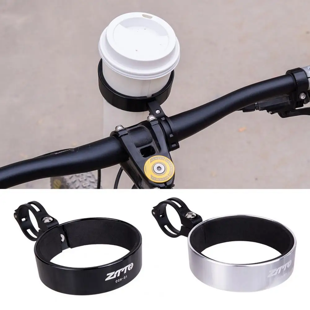 

Lightweight Practical Practical Water Bottle Holder Black/Silver Color Bicycle Bottle Bracket Sturdy for Mountain Bike