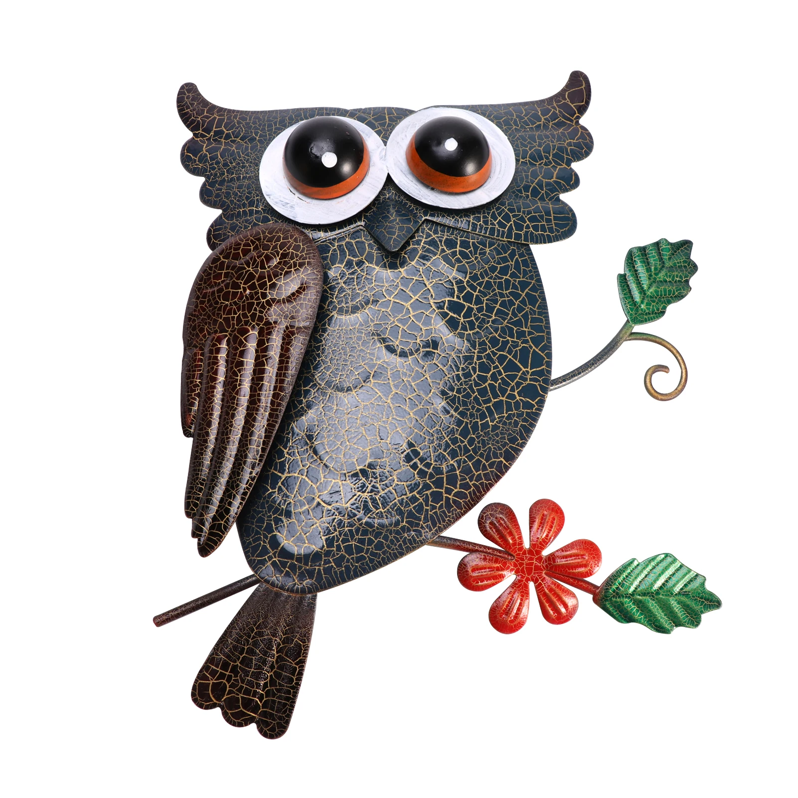 

Подвесные Подарки статуя Совы искусство из нержавеющей стали Гостиная Декор стен скульптуры Милая фотодвор Реалистичная