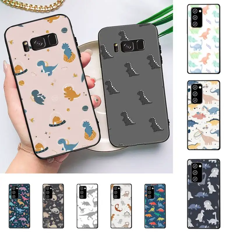 

Cute Dinosaur Baby Fashion Phone Case for Samsung J 2 3 4 5 6 7 8 prime plus 2018 2017 2016 core