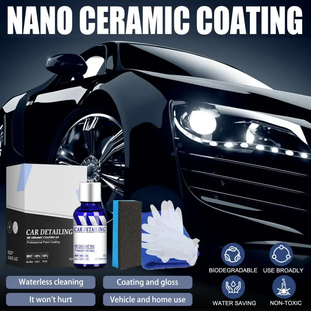 Easy to Operate Convenient Mirror Paint Protection Car Kit for Metal