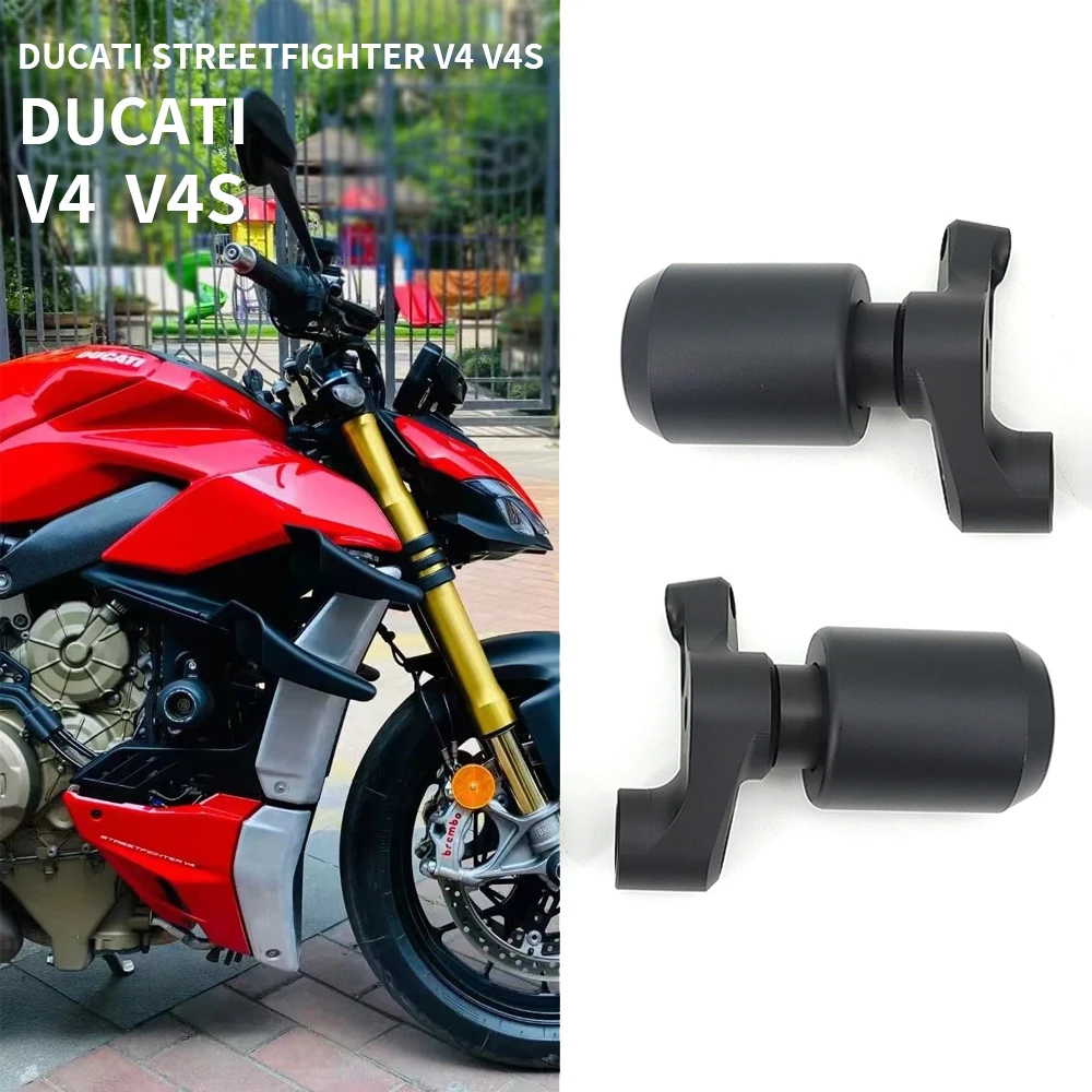 

Защита двигателя мотоцикла, Противоударная рама, слайдер, защита от падения, комплект крышек для Ducati Streetfighter V4 V4S 2020 2021 2022