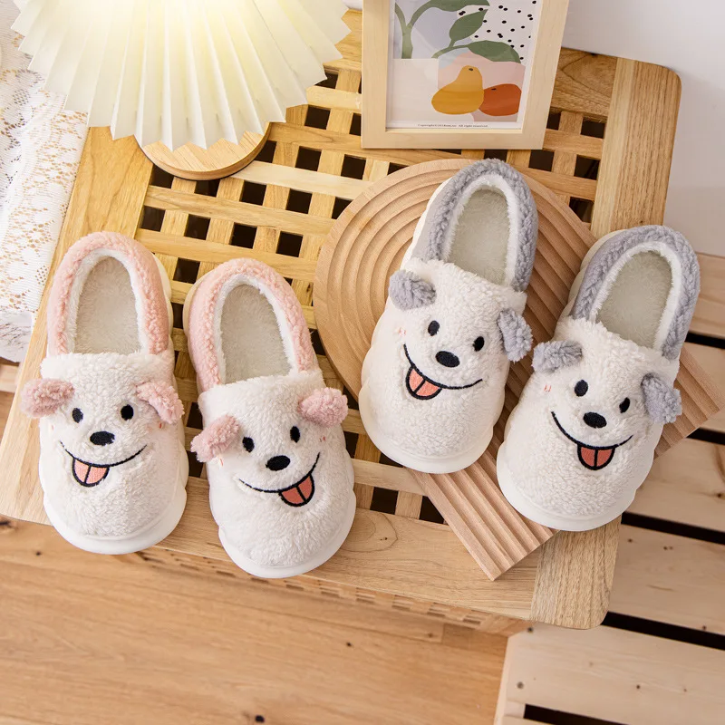 Autumn Winter Thickened Bottom Non-slip Postpartum Maternity Confinement Velvet Warm Breathable Slippers Christmas Present Gift