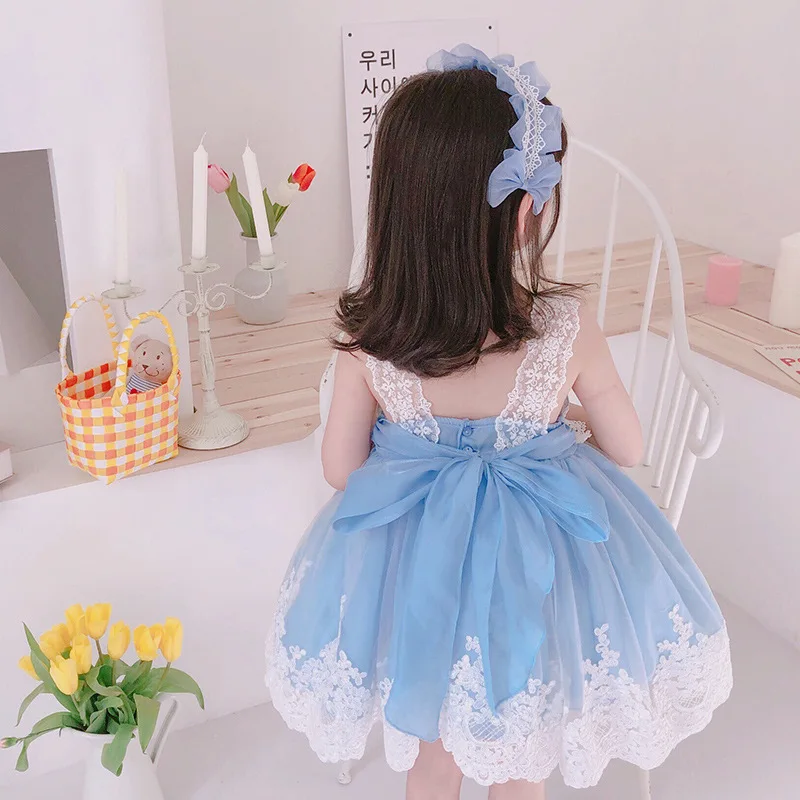

Cekcya Baby Girl Spanish Lolita Princess Dresses Children Lace Turkey Vintage Ball Gown Infant Birthday SB002