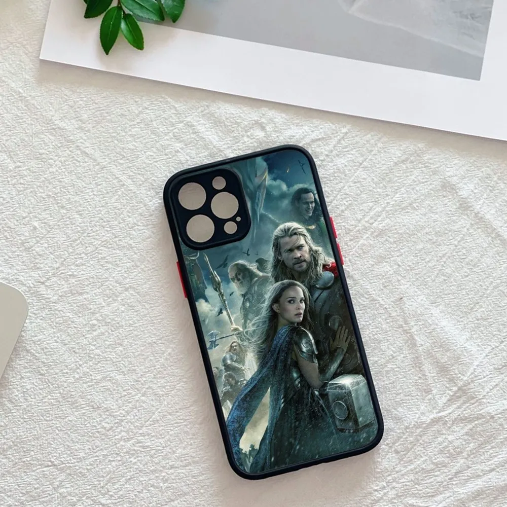 Чехол T-ThorS для телефона iPhone 15ProMax 13 12 11 14 Pro Max Mini 8 7 Plus SE2020 XS X XR черный матовый чехол