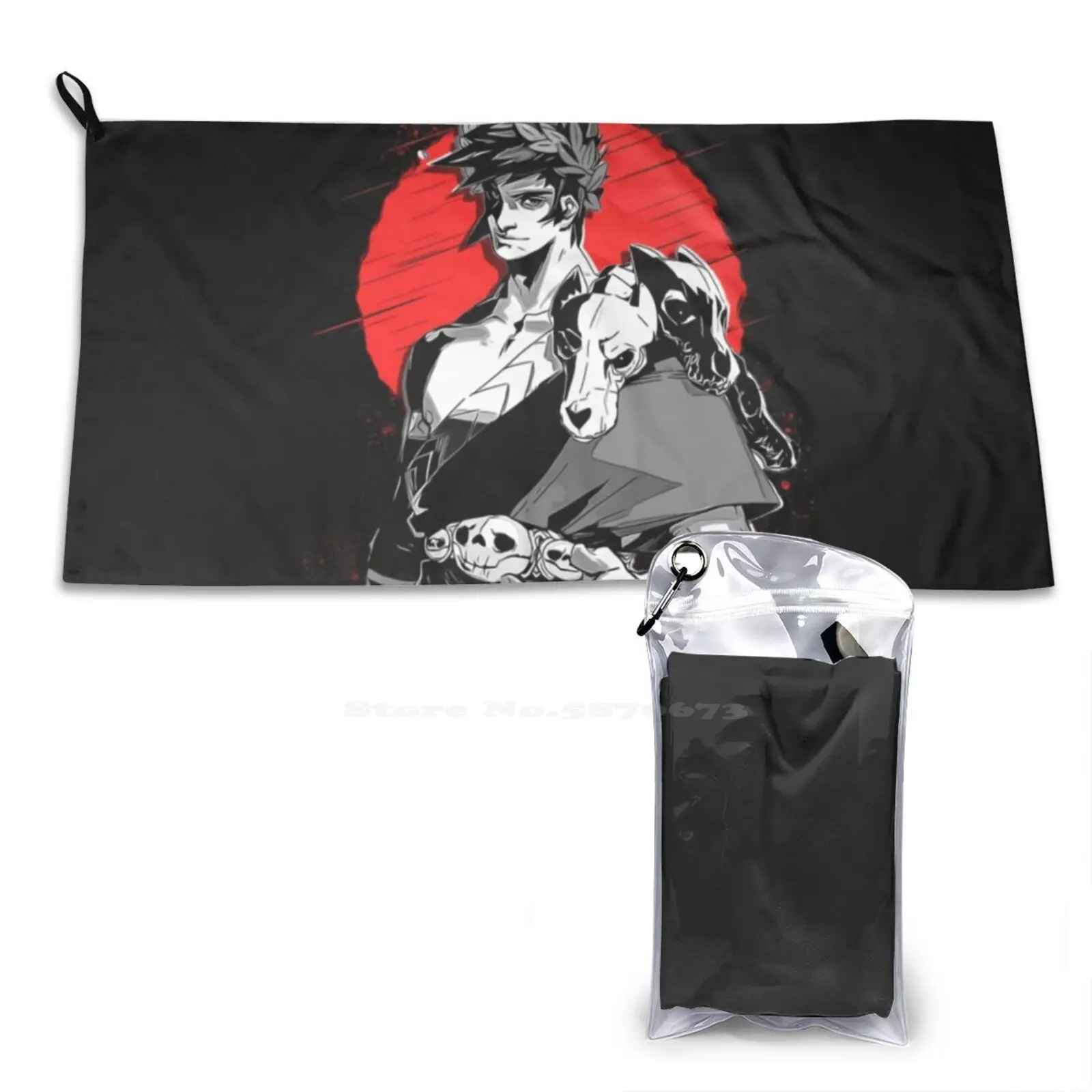 

Zagreus-Hades Soft Microfiber Fabric Face Towel Zagreus Hades Zagreus Character Zagreus Fan Art Zagreus Artwork Zagreus