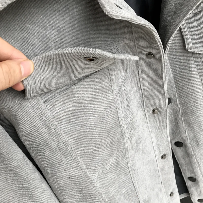 Куртка мужская весенняя универсальная укороченная куртка с отложным воротником