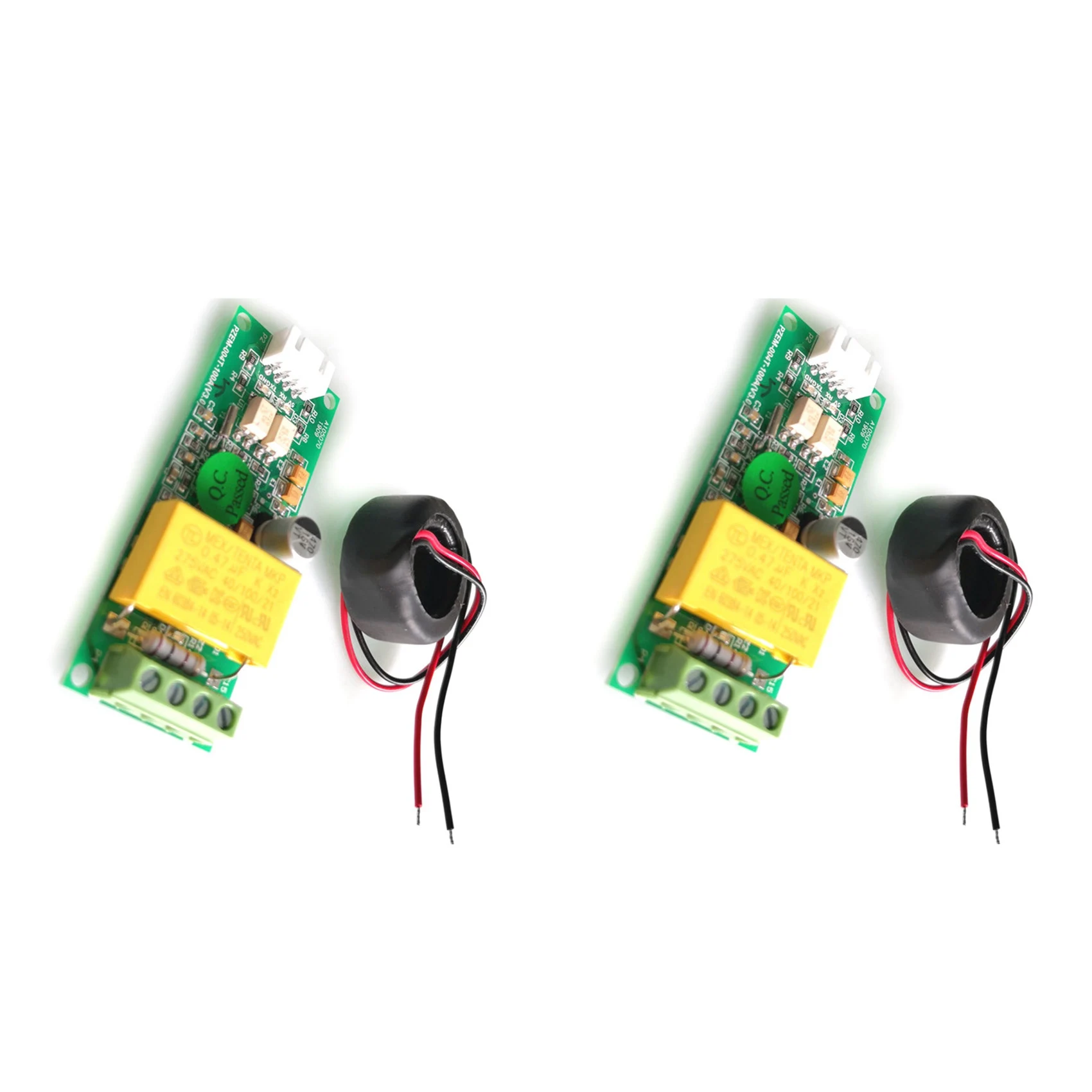 

2 шт., цифровой амперметр переменного тока с катушкой, 100 А