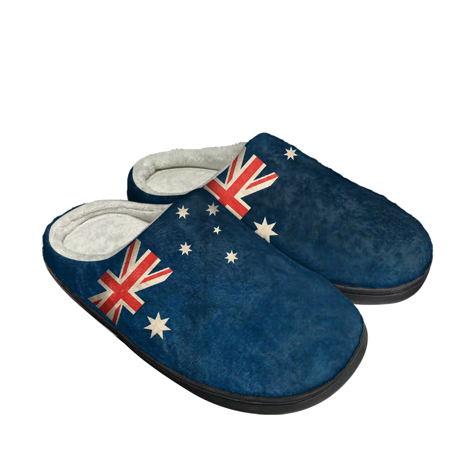 

Australian Flag Home Cotton Custom Slippers Mens Womens Sandals Australia Plush Bedroom Casual Keep Warm Shoes Thermal Slipper