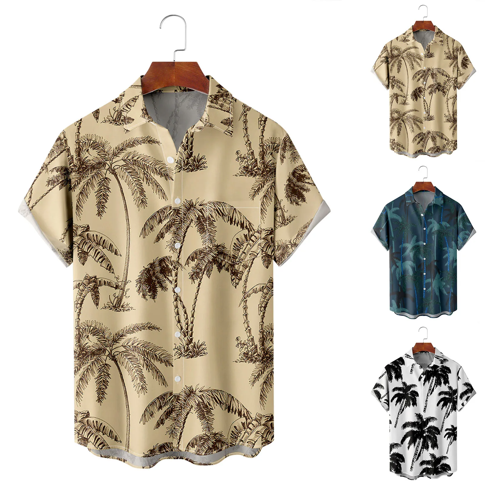 

2023 3D Print Painting Floral Hawaiian Shirt Men Women Turn Down Collar Vintage Street Men's Shirts Chemise Tunics