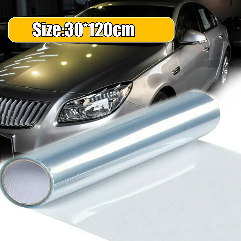 

12'' X 48" Universal Car Clear Headlight Protector Film Bumper Lamp Protection Wrap Sticker Exterior Parts Car Accessories