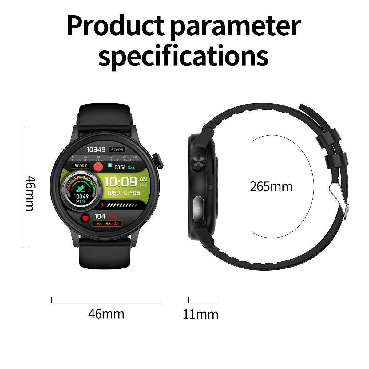 1 39 &quotСмарт-часы для женщин ЭКГ PPG уровень сахара в крови HRV SOS Монитор температуры