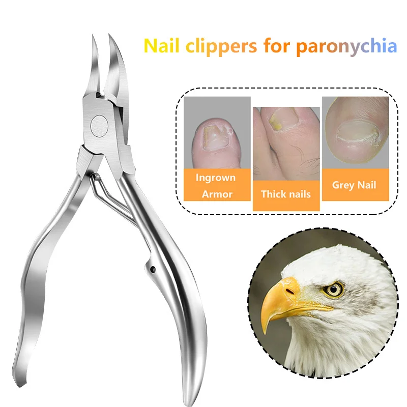 

New Nail Tip Clippers Toenail Cutters Pedicure Manicure Tools Anti-Splash Ingrown Paronychia Professional Correction Tool Sets