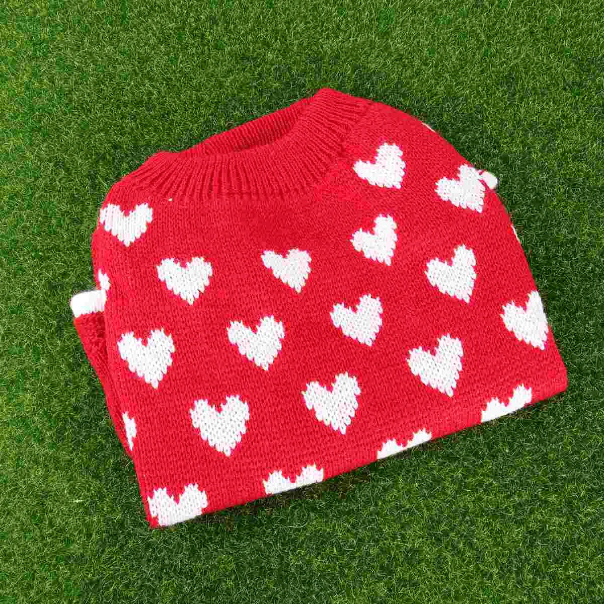 

Dog Christmas Clothes Pet Sweater Dress Puppy Outfitsdogs Costumes Small Sweaters Girl Supplies Warm Knitted Cat Skirt Apparel