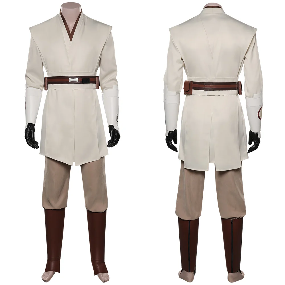 

The Clone Wars Obi-Wan Kenobi Cosplay Costume Outfits Halloween Carnival Suit
