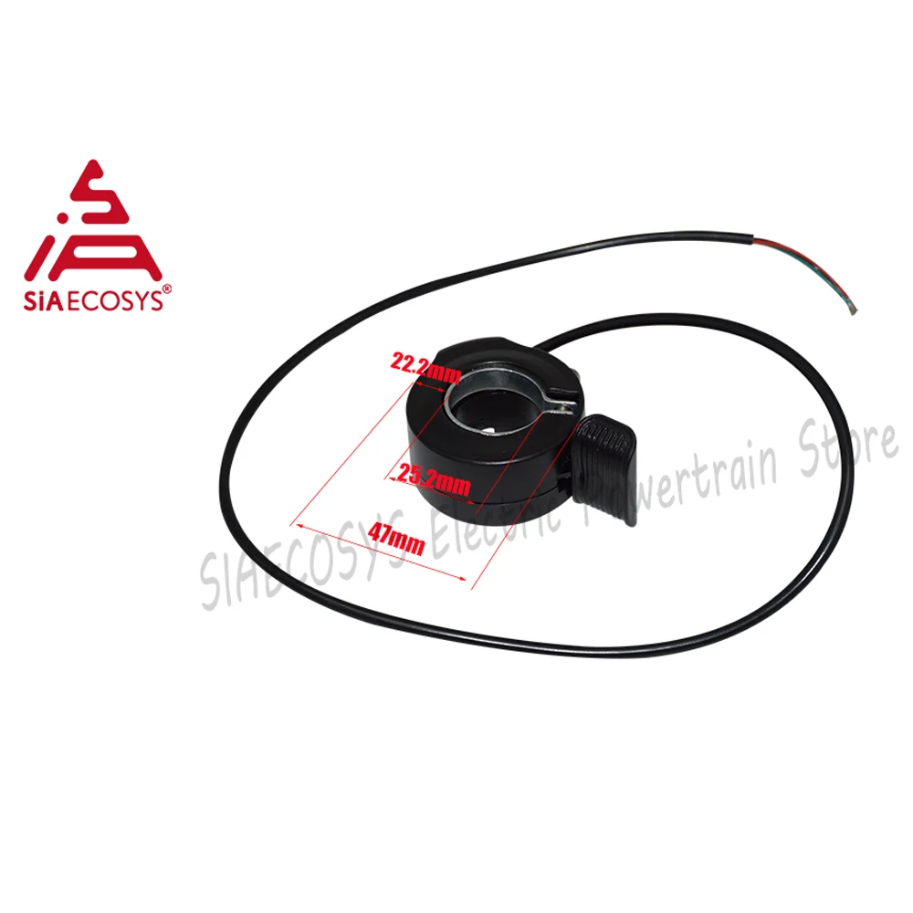 

Electric Bicycle and Scooter Finger Thumb Throttle FT-21x 3 Wire Grip